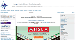 Desktop Screenshot of mhsla.org